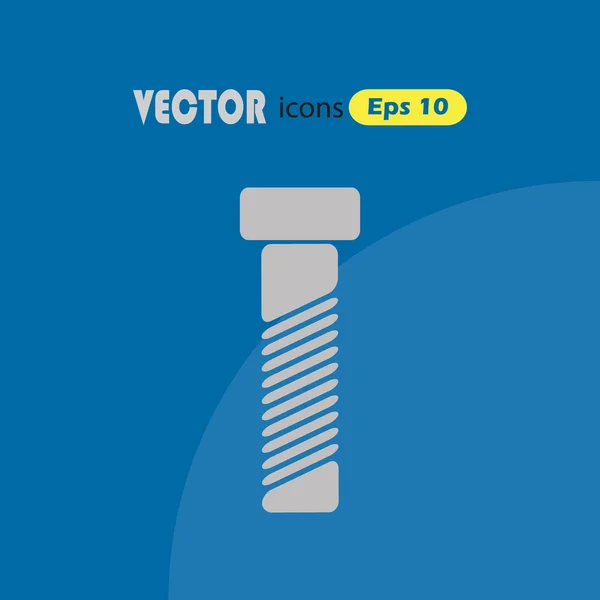 Vektor bolt ikon — Stock Vector