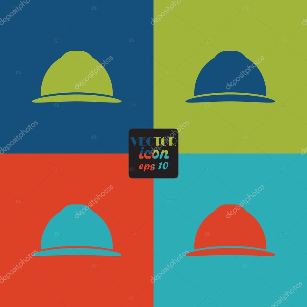 Working helmet icon — Stock Vector © SableVector #104078236