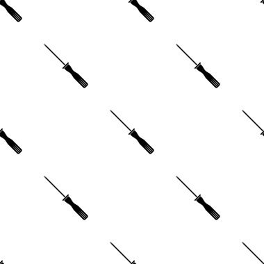 Tornavida vektör simgesi, tornavida çapraz