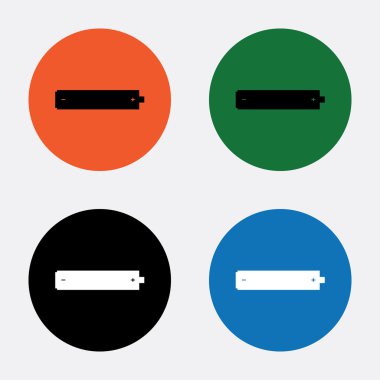 Pil simgesi, pil simgesi vektör