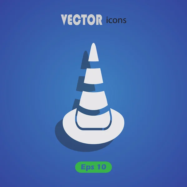 Blockage vector icon — Stock Vector