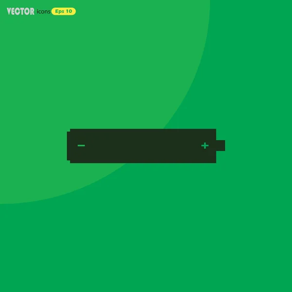 Icono de batería, Vector de icono de batería — Vector de stock