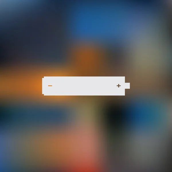 Pil simgesi, pil simgesi vektör