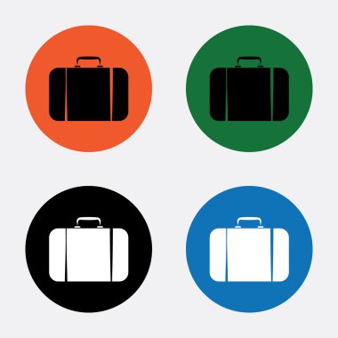 seyahat çantası simgesi
