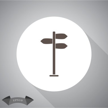 İşareti vektör simgesi