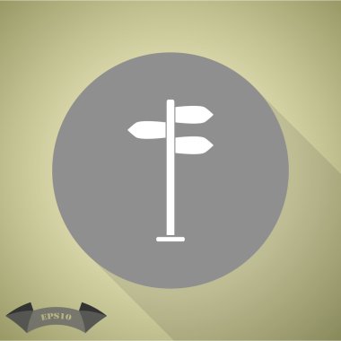 İşareti vektör simgesi