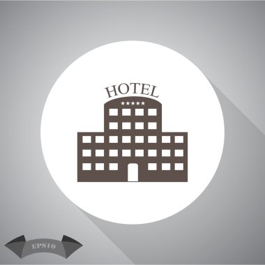 Hotel vector Icon