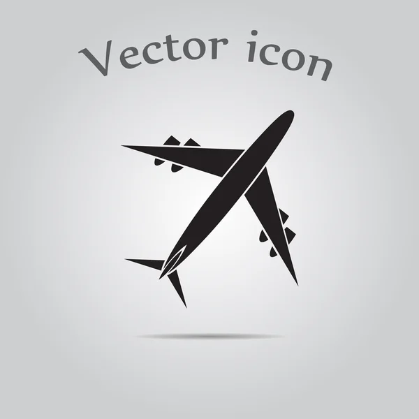 Vector icons aircraft — Stock Vector