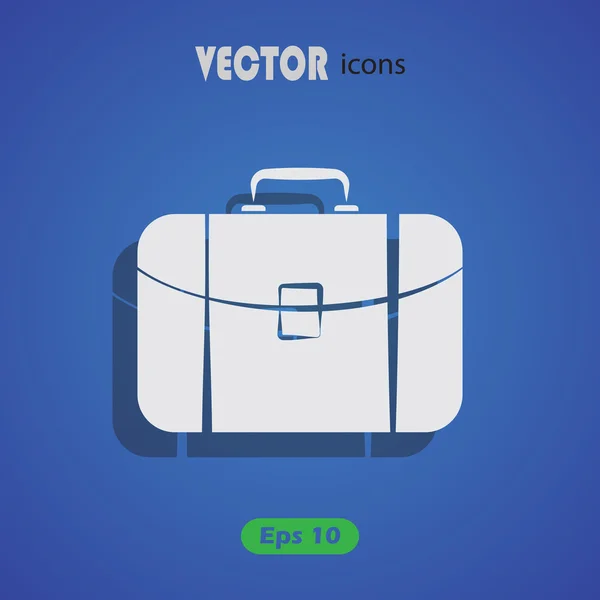 Ikona cestovní tašky — Stockový vektor
