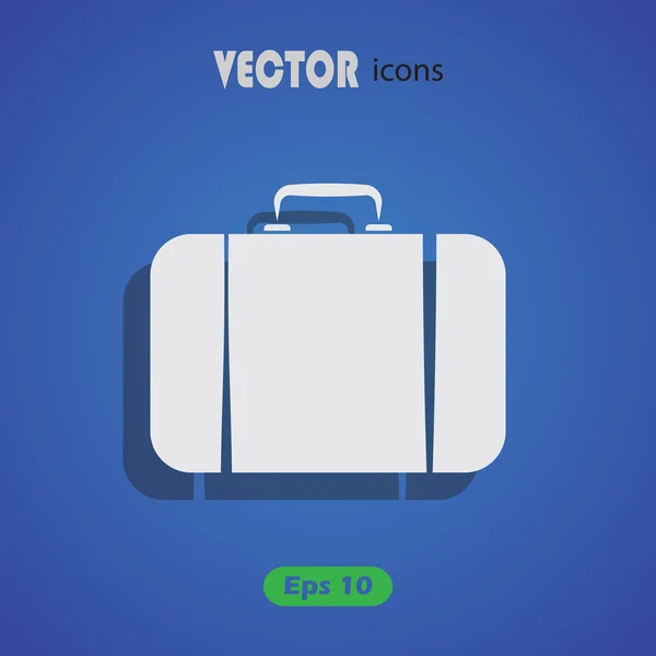 Icono de bolsa de viaje — Vector de stock