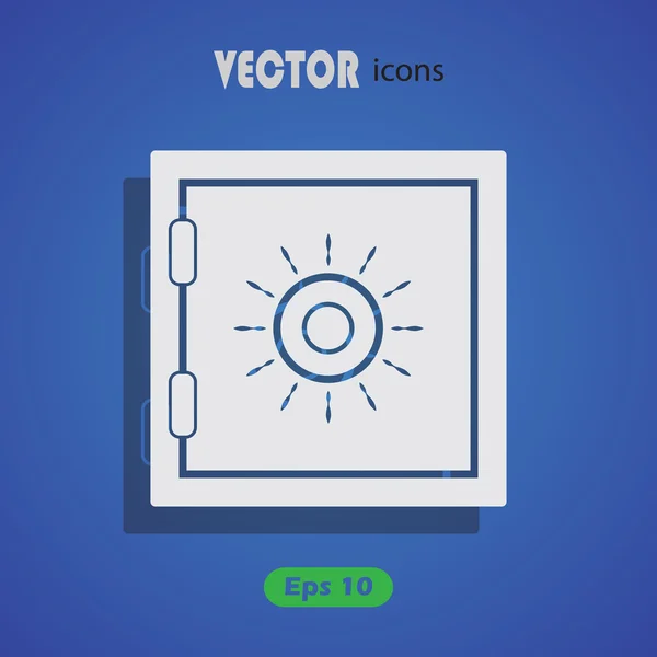 Icono vector seguro — Archivo Imágenes Vectoriales