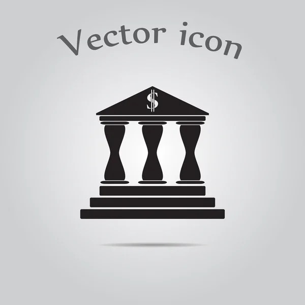 Bank-Vektor-Symbol — Stockvektor