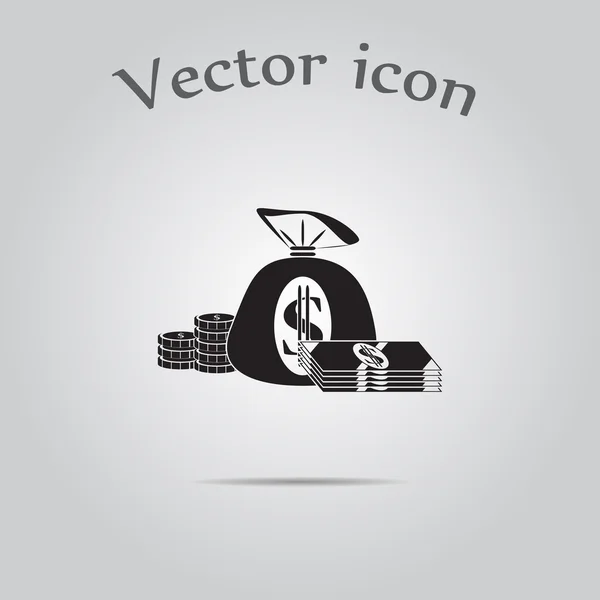 Значок вектора денег — стоковый вектор