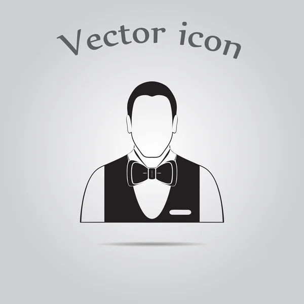 Значок "Вектор официантов" — стоковый вектор