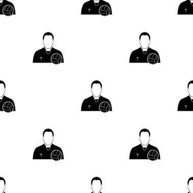 Voleybol oyuncusu simge