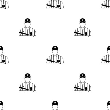 Beyzbol oyuncu simgesi