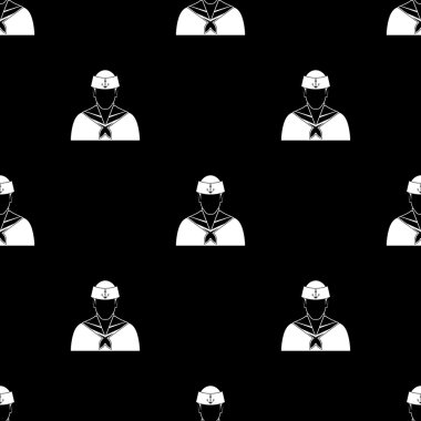 Denizci vektör simgesi