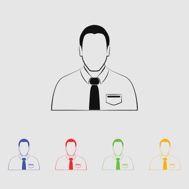 Yöneticisi vektör simgesi