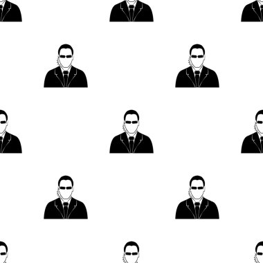 Koruma Aracısı adam basit simgesini