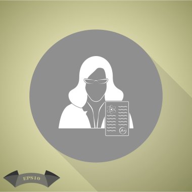 Modern vektör simge meslek