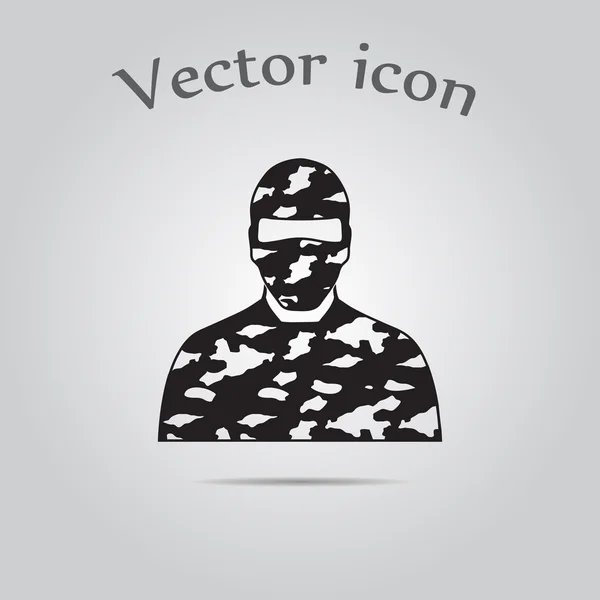 Vector moderno icono profesión — Vector de stock