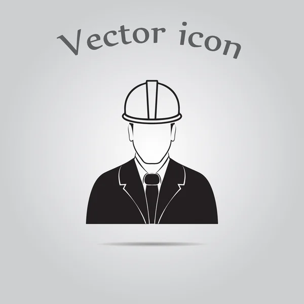 Icono de vector ingeniero — Vector de stock