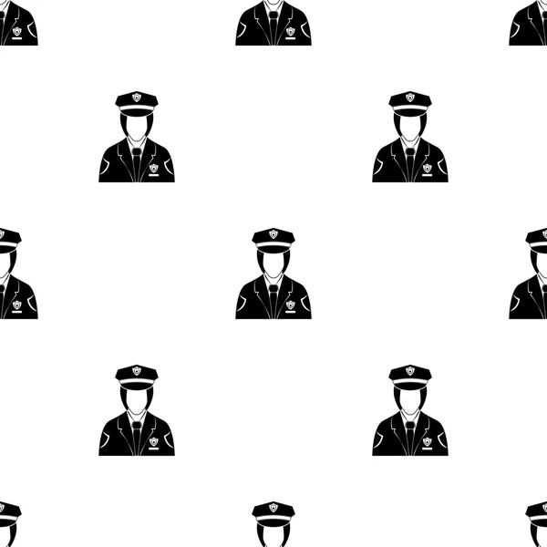Icona vettore poliziotto — Vettoriale Stock