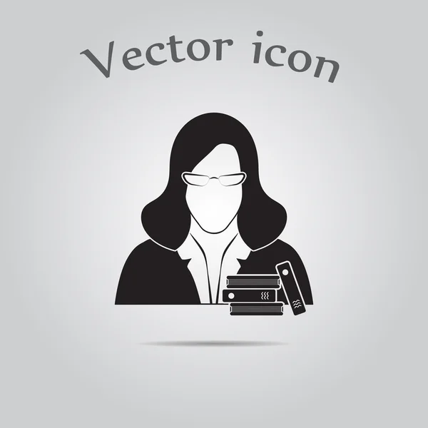 Vector moderno icono profesión — Vector de stock