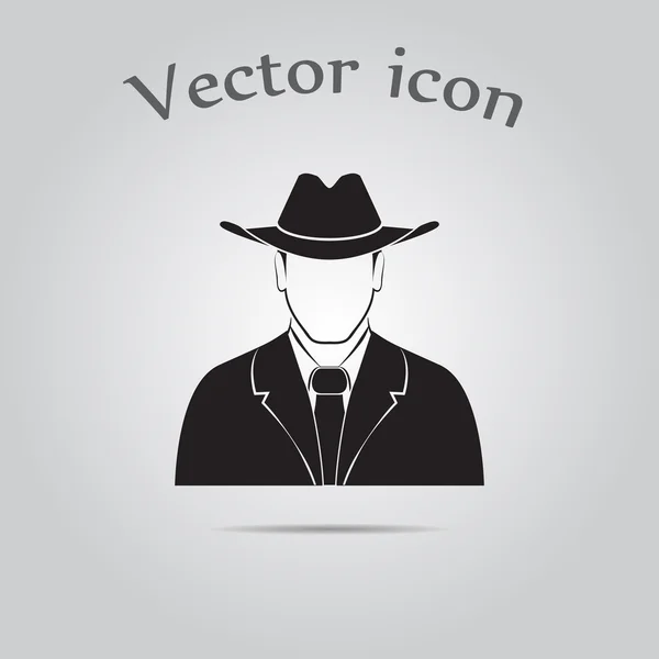 Icône vectorielle mafia — Image vectorielle