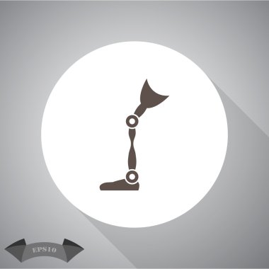 Protez bacak simgesi