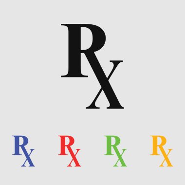 RX eczane ilaç simgesi 