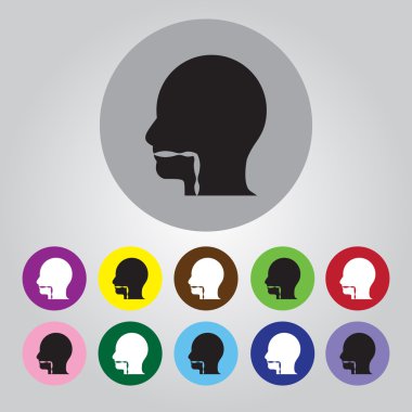 Modern tıp vektör simgesi