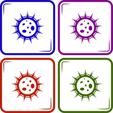 Modern tıp vektör simgesi