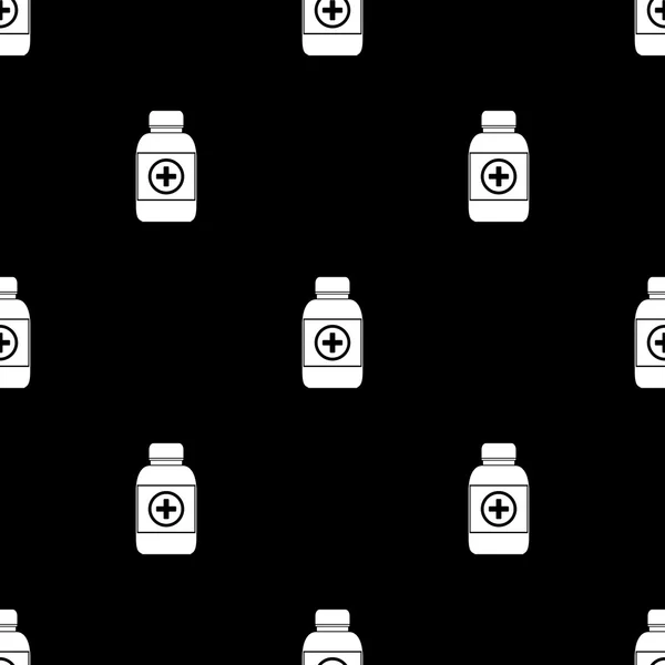 Ikona lahvičky léku — Stockový vektor