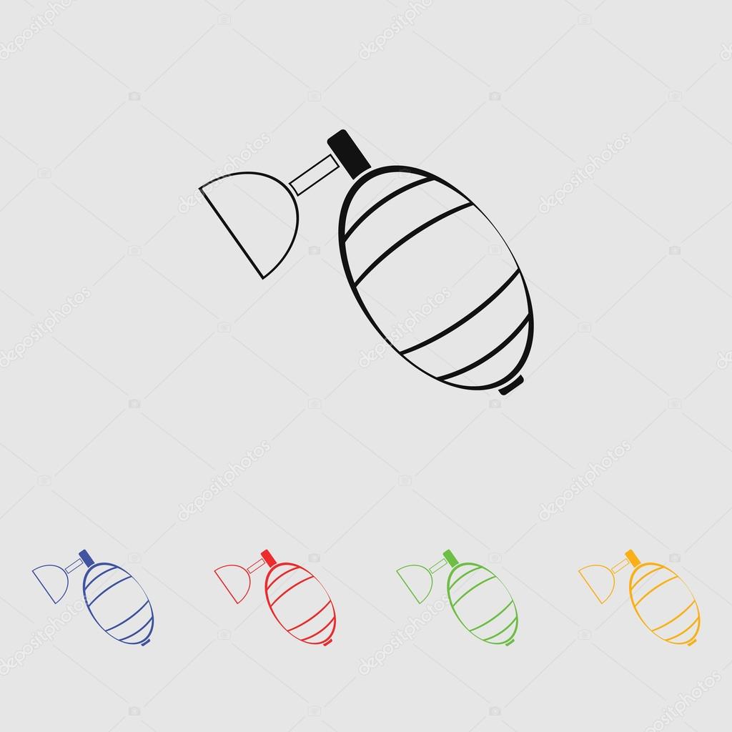 Modern medicine vector icon