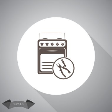 Onarım ev aletleri vektör simgesi