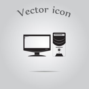 Bilgisayar Düz Simgesi