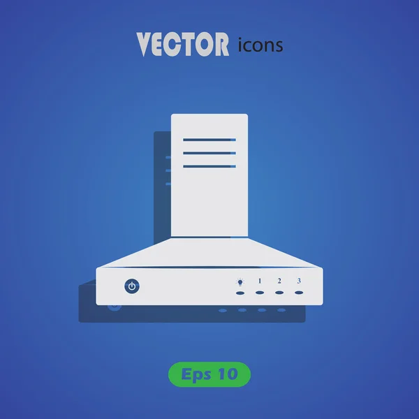 Hood  vector icon — Stock Vector