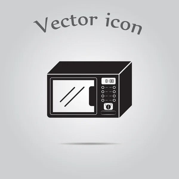 Microwave Icon Vector — Stock Vector