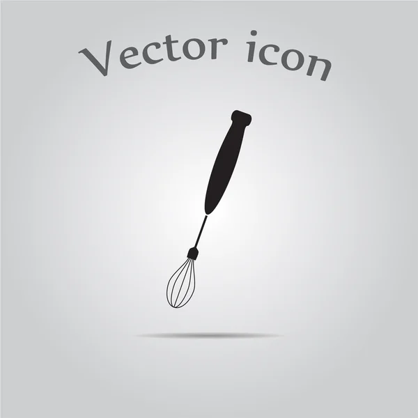 Whisk Vector Ícone . — Vetor de Stock