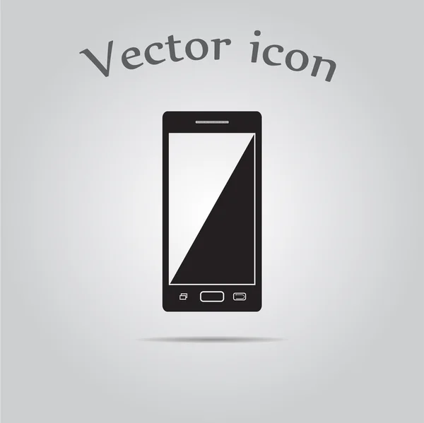 Icono de vector de teléfono inteligente — Vector de stock