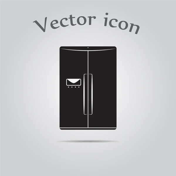 Kühlschrank-Vektorsymbol — Stockvektor