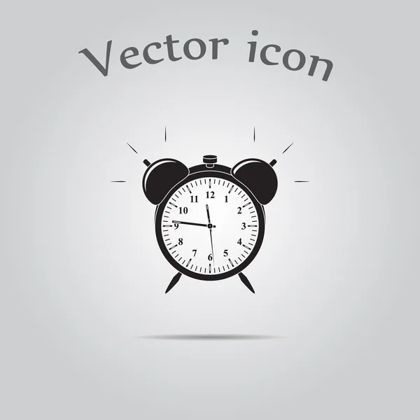 Wecker-Vektorsymbol — Stockvektor