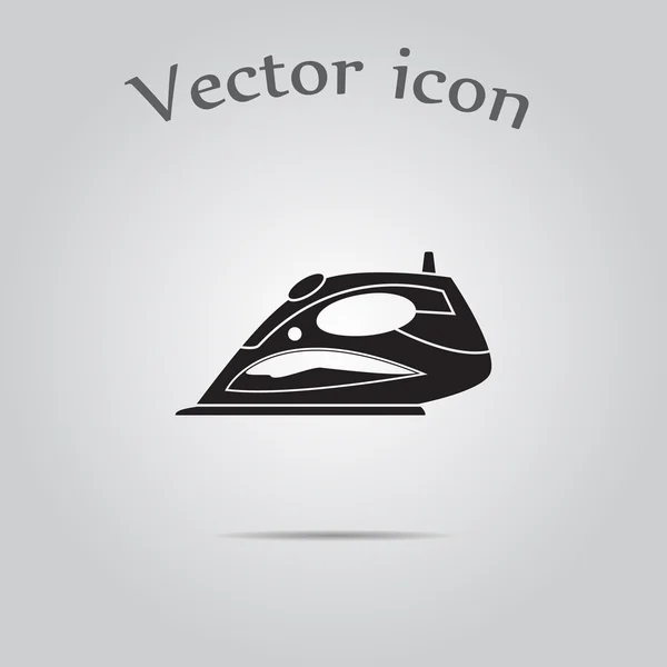 Icono de hierro al vapor — Vector de stock