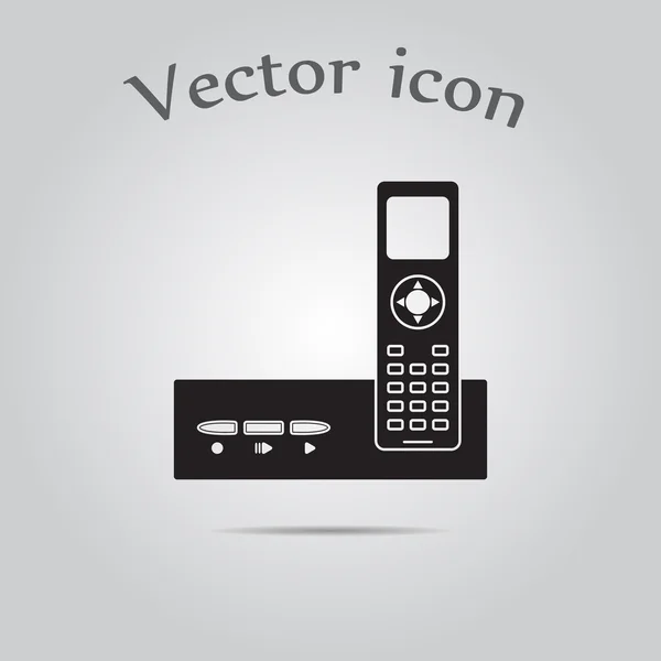 Telefon einfaches Vektor-Symbol — Stockvektor