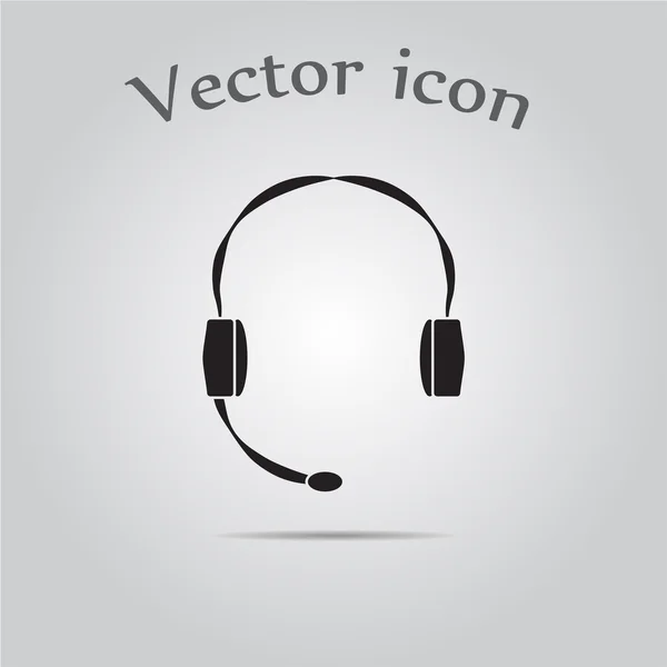 Kopfhörer-Icon-Vektor — Stockvektor