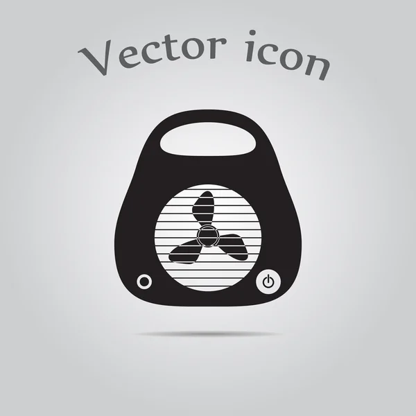 Calentador icono plano — Vector de stock