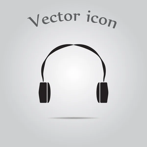 Kopfhörer-Icon-Vektor — Stockvektor