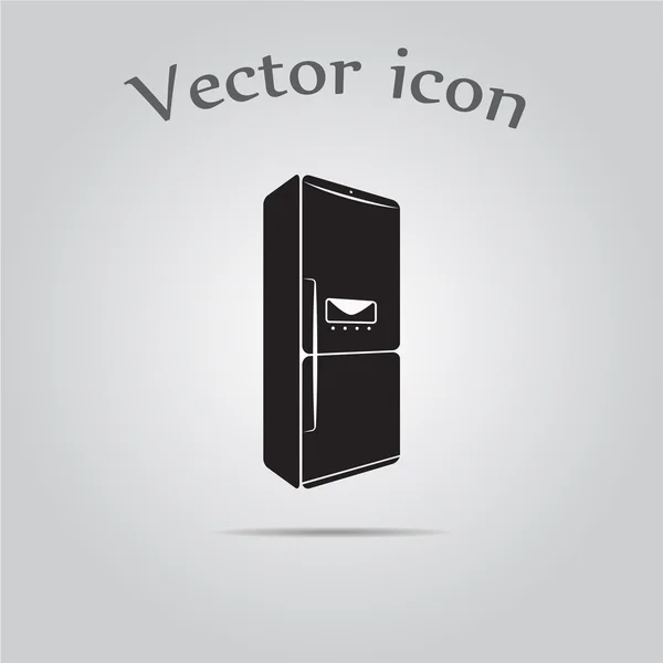 Kühlschrank-Vektorsymbol — Stockvektor