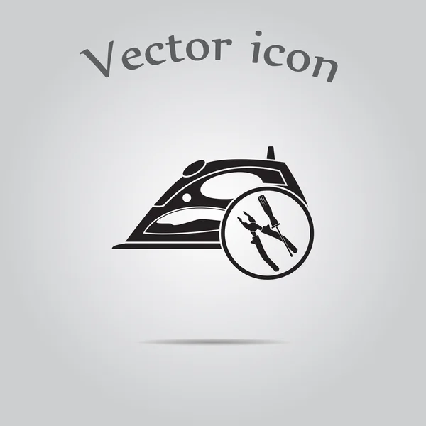 Reair irons icon — стоковый вектор